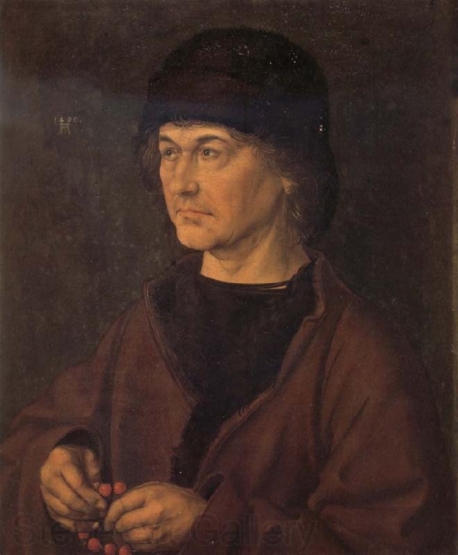 Albrecht Durer Albrech Durer the Elder with Rosary France oil painting art